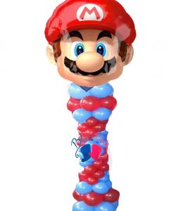 Composizione di palloncini Luigi Super Mario Bros