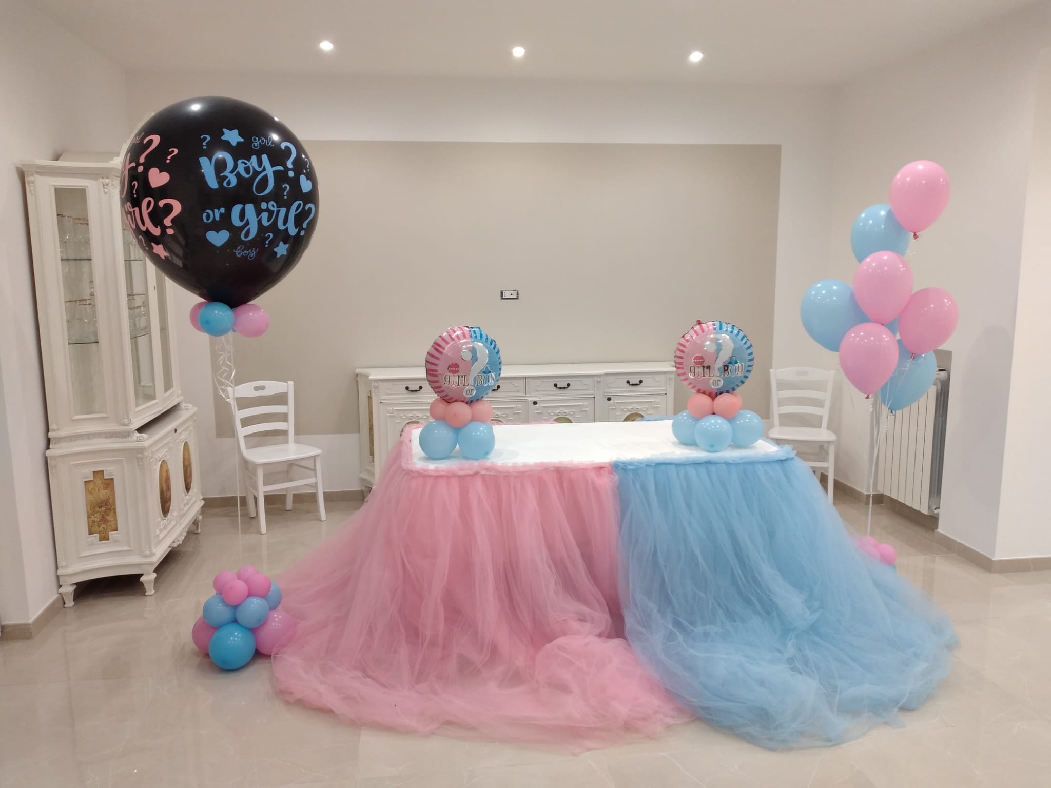 ABS1 Allestimento Baby Shower 1 – Blu&Pink Animazione